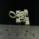 Real Gold Personalized Letter Diamond Charm