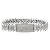 Men's Trending VVS Fancy Cuban Link Bracelet for Men