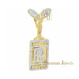 Men's Trending Royal's Royce VVS Iced Out 10K Pendant