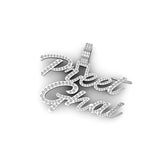 Custom Letter PREET GHAI VVS Name Pendant