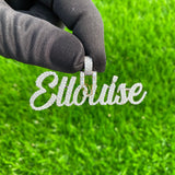 Custom Name "ELLOUISE" Diamond Pendant