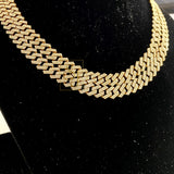 14MM Classic Icy VVS Cuban Link Chain for Men