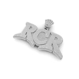 Custom Iced Out Fancy "RCR" Hip Hop Pendant for Men