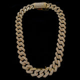 20MM Premium Iced Out Real VVS Cuban Chain for Men