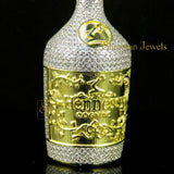 Fancy VVS Bottle Diamond Pendant for Men