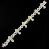 Men's Premium Iced Out CROSS Cuban Link Bracelet