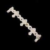 Men's Premium Iced Out CROSS Cuban Link Bracelet