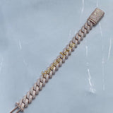 16MM Iced Out VVS Diamond Cuban Bracelet