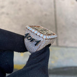 Men's Iced out Championship Ring