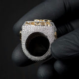 Men's Iced out Diamond Championship Ring