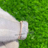 14k Rose Gold Men's Wedding Diamond Ring