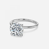 Round Cut Solitaire Engagement Ring