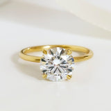 Round Cut Solitaire Engagement Ring