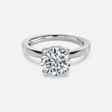 Round Cut Engagement Ring