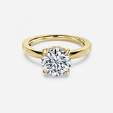 Round Cut Engagement Ring