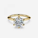 Round Cut Solitaire Engagement Ring