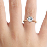 Round Cut Solitaire Engagement Ring