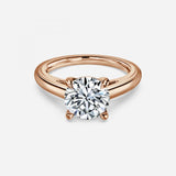 Round Solitaire Engagement Ring