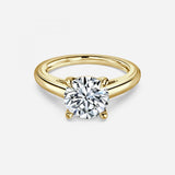 Round Solitaire Engagement Ring