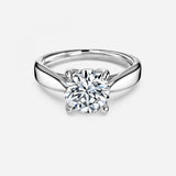 Round Solitaire Engagement Ring