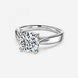 Round Solitaire Engagement Ring