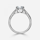 Round Solitaire Engagement Ring