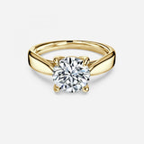 Round Solitaire Engagement Ring