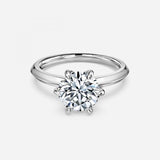 Round Solitaire Engagement Ring