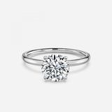 Round Cut Engagement Ring