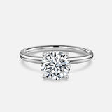 Round Cut solitaire Engagement Ring