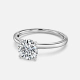 Round Cut solitaire Engagement Ring