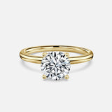 Round Cut solitaire Engagement Ring