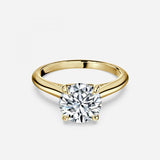 Round Cut Solitaire Engagement Ring