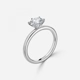 Round Solitaire Engagement Ring