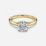 Round Brilliant Cut Solitaire Engagement Ring