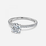 Round Cut Engagement Ring