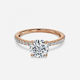 Round Cut Engagement Ring