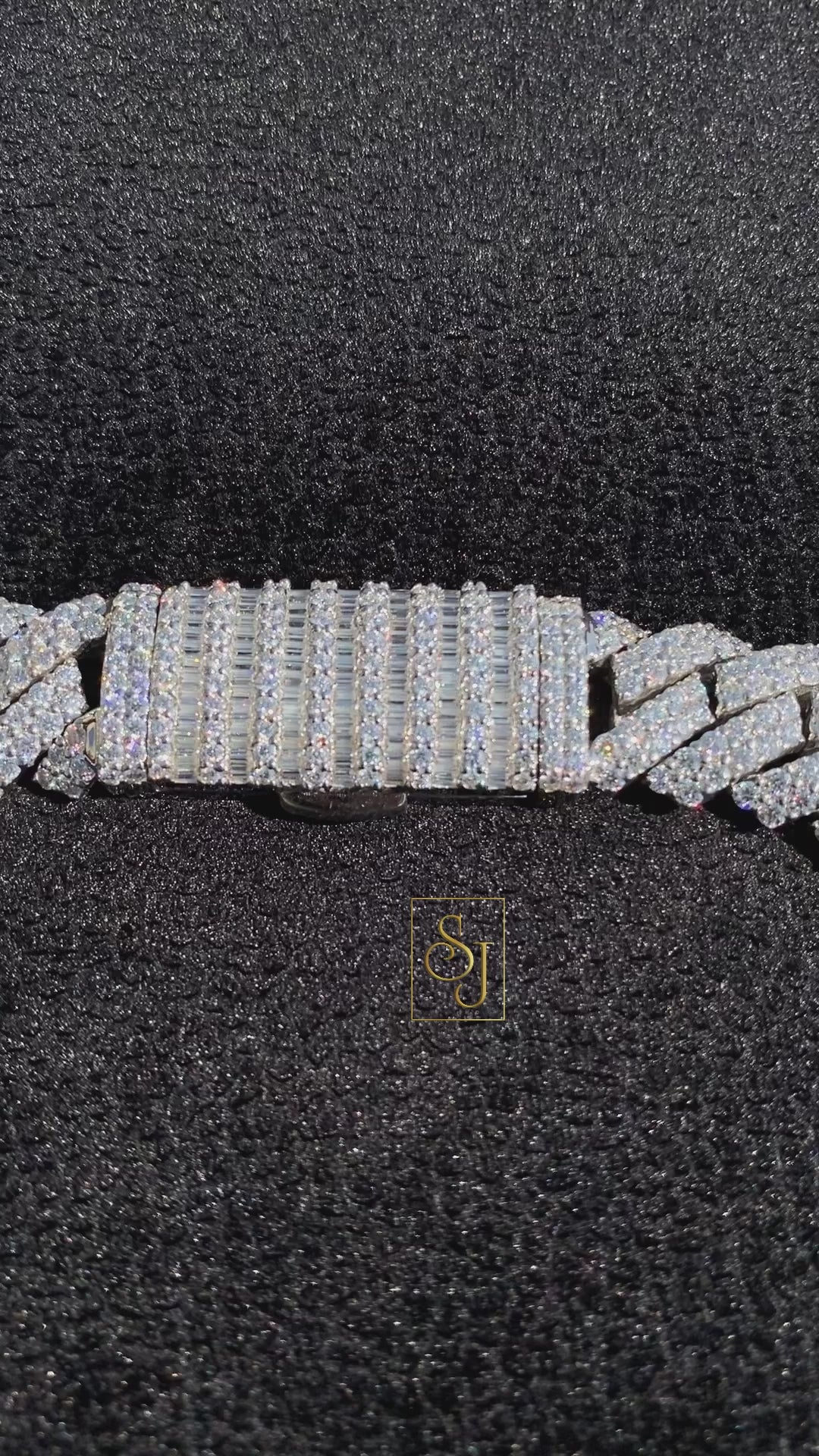 Classy 18MM Icy Baguette Hip Hop Cuban Link Chain for Men