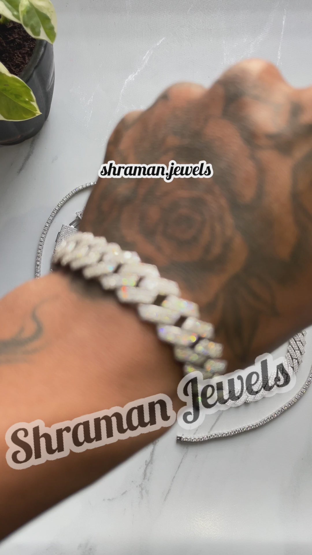 14MM Premium Iced Out Cuban Bracelet for Him