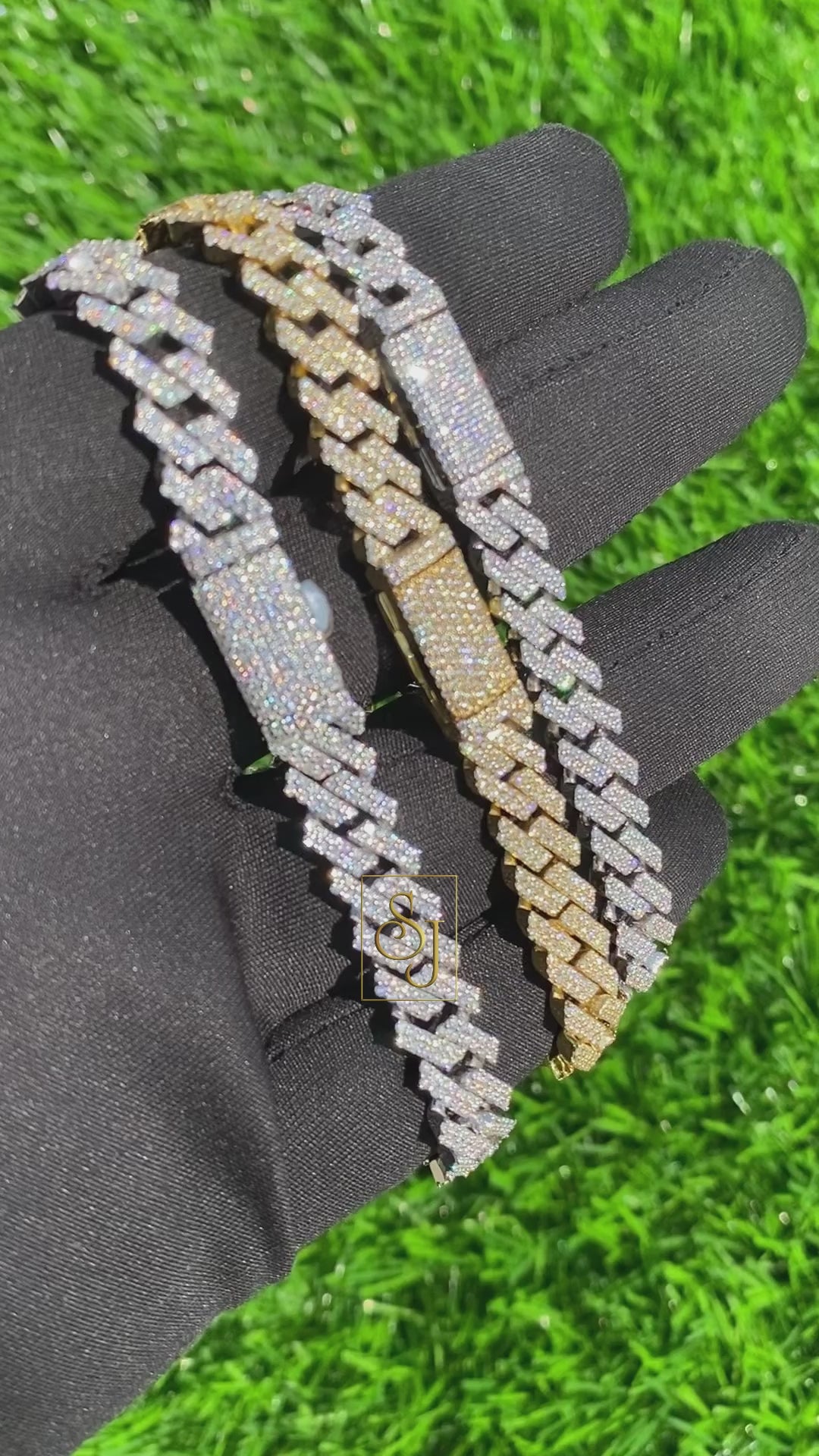 10MM Iced Out Premium Cuban Bracelet for Men