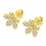 Flower Diamond Earrings