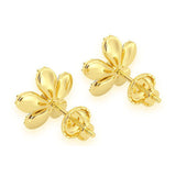 Flower Diamond Earrings