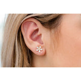 Flower Diamond Earrings