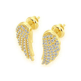 Angel Wing Diamond Earrings