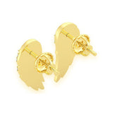 Angel Wing Diamond Earrings