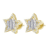 Star Baguette Diamond Earring