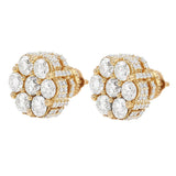 Cluster Diamond Earring