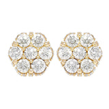 Cluster Diamond Earring