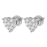 Heart Shaped Diamond Women Earring