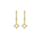 Women's Delicate VVS Hoop Earring